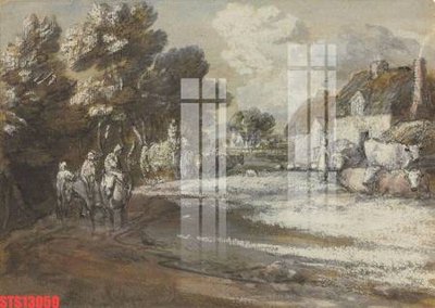 File tranh Tranh sơn dầu phương tây tổng hợp STS13059 (bản gốc) in canvas