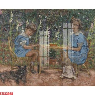 Tải file Tranh sơn dầu phương tây tổng hợp STS13068 (PSD) cho in tranh 3D