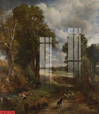 File gốc Tranh sơn dầu phương tây tổng hợp STS13075 (phiên bản chuẩn) để in ấn