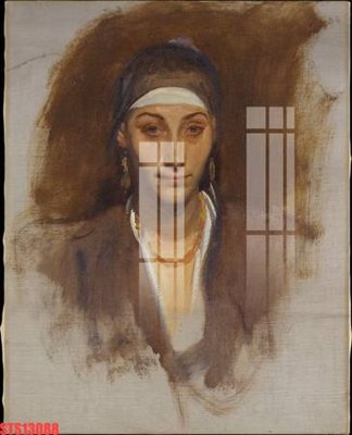 File PSD Tranh sơn dầu phương tây tổng hợp STS13088 (gốc) tách lớp chi tiết