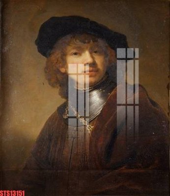 File tranh in trần 3D Tranh sơn dầu phương tây tổng hợp STS13151 (ảnh gốc)