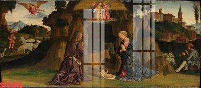 File tranh in mica Tranh sơn dầu phương tây tổng hợp STS1316 (độ phân giải cao)