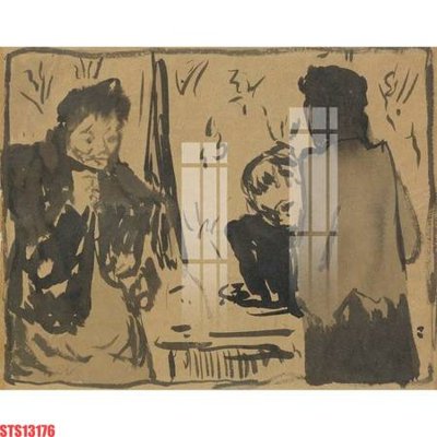 File gốc Tranh sơn dầu phương tây tổng hợp STS13176 (cho in UV) siêu nét