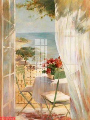 Ảnh gốc Tranh sơn dầu phương tây tổng hợp STS13212 (nét căng) in mica