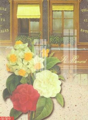 File tranh Tranh sơn dầu phương tây tổng hợp STS1323 (gốc) in trên kính