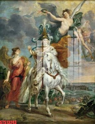 File tranh PSD Tranh sơn dầu phương tây tổng hợp STS13243 chất lượng cao