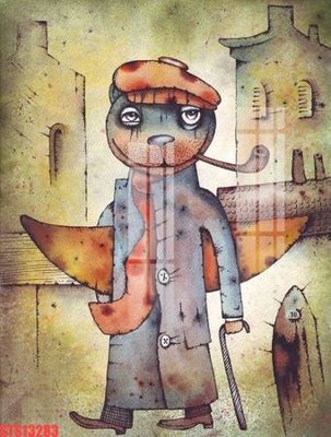 File in trần Tranh sơn dầu phương tây tổng hợp STS13283 (bản gốc) trời sao