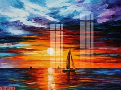 File tranh gốc Tranh sơn dầu phương tây tổng hợp STS13411 chủ đề hiện đại