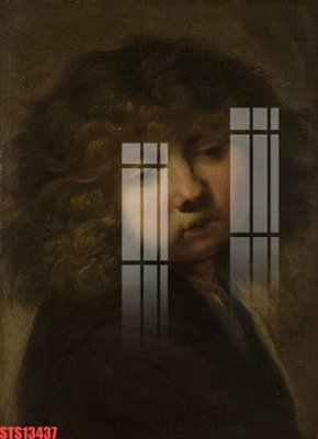 File in lụa Tranh sơn dầu phương tây tổng hợp STS13437 (chất lượng cao) Tranh sơn dầu phương tây tổng hợp STS13437