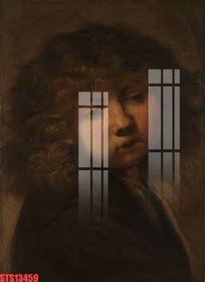 File gốc Tranh sơn dầu phương tây tổng hợp STS13459 (in tráng gương) nghệ thuật