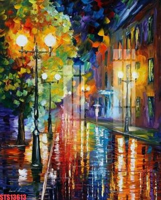 File in ấn Tranh sơn dầu phương tây tổng hợp STS13613 (bản gốc) cao cấp