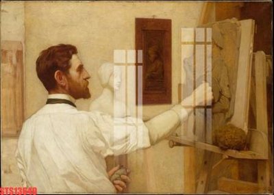 Chi tiết file ảnh Tranh sơn dầu phương tây tổng hợp STS13649 sắc nét