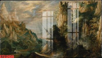 File gốc Tranh sơn dầu phương tây tổng hợp STS13650 cho in ấn và thiết kế