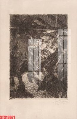 File tranh Tranh sơn dầu phương tây tổng hợp STS13671 (bản gốc) in lụa 5D