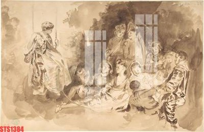 Tải file Tranh sơn dầu phương tây tổng hợp STS1384 (gốc) làm file tranh quảng cáo