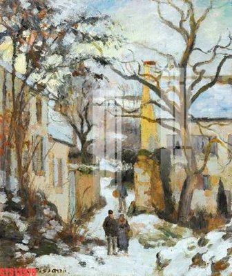 File in trần Tranh sơn dầu phương tây tổng hợp STS13970 (bản gốc) bầu trời