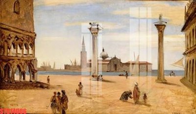 Download file Tranh sơn dầu phương tây tổng hợp STS14006 (gốc) in mica đèn LED