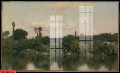 File gốc Tranh sơn dầu phương tây tổng hợp STS14040 (in tráng gương) sang trọng