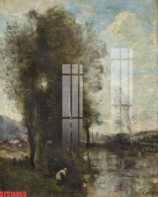 Tải file gốc Tranh sơn dầu phương tây tổng hợp STS14055 dùng cho in ấn