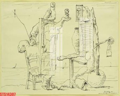 File PSD Tranh sơn dầu phương tây tổng hợp STS14307 (chất lượng in ấn)