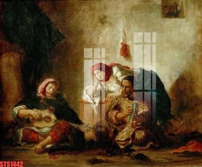 File PSD Tranh sơn dầu phương tây tổng hợp STS1442 (bản gốc) cho nhà in