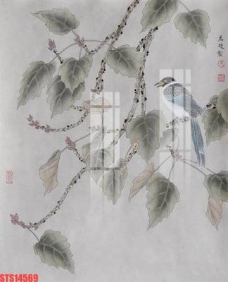 File tranh gốc in trần nhà Tranh sơn dầu phương tây tổng hợp STS14569 3D