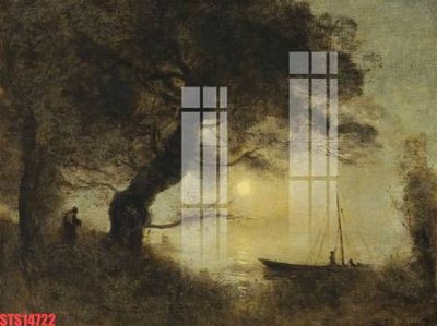 File ảnh Tranh sơn dầu phương tây tổng hợp STS14722 (gốc) in decal dán tường