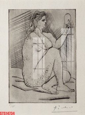 Download file gốc Tranh sơn dầu phương tây tổng hợp STS14734 (in lụa) hoa lá