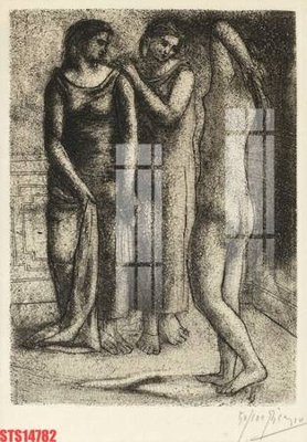 File tranh Tranh sơn dầu phương tây tổng hợp STS14782 (gốc) chủ đề thành phố