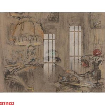 File in lụa Tranh sơn dầu phương tây tổng hợp STS14832 (tân cổ điển) Tranh sơn dầu phương tây tổng hợp STS14832