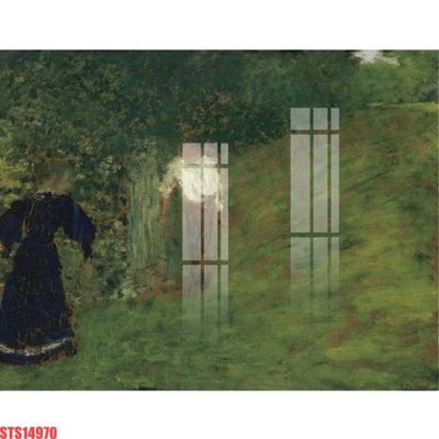 File gốc Tranh sơn dầu phương tây tổng hợp STS14970 (in lụa) tranh phong thủy