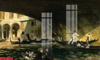 File gốc Tranh sơn dầu phương tây tổng hợp STS14972 (phong cách) tối giản