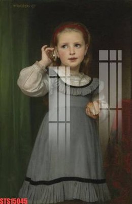 File gốc Tranh sơn dầu phương tây tổng hợp STS15045 (in lụa) tranh mã đáo