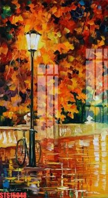 File in lụa Tranh sơn dầu phương tây tổng hợp STS15048 (chất lượng cao) Tranh sơn dầu phương tây tổng hợp STS15048