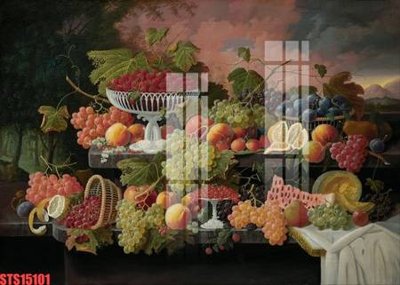 File gốc Tranh sơn dầu phương tây tổng hợp STS15101 (in tráng gương) nghệ thuật