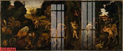 Hình ảnh file gốc in lụa Tranh sơn dầu phương tây tổng hợp STS15221