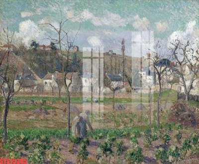 File in trần Tranh sơn dầu phương tây tổng hợp STS15345 (bản gốc) bầu trời