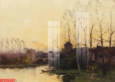 File tranh gốc Tranh sơn dầu phương tây tổng hợp STS15387 (bản quyền) độc đáo