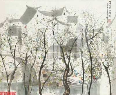 File tranh Tranh sơn dầu phương tây tổng hợp STS15392 (bản gốc) in canvas