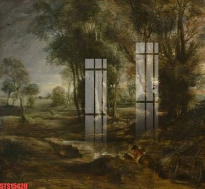 File tranh Tranh sơn dầu phương tây tổng hợp STS15420 (gốc) in film