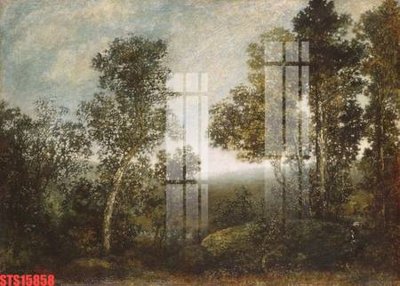 File in trần Tranh sơn dầu phương tây tổng hợp STS15858 (bản gốc) hoa văn