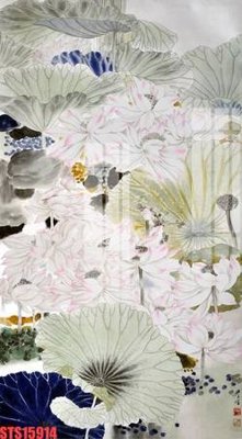 Ảnh gốc Tranh sơn dầu phương tây tổng hợp STS15914 (độ nét cao) in mica