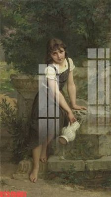 Tải file gốc Tranh sơn dầu phương tây tổng hợp STS15961 (để in lụa)