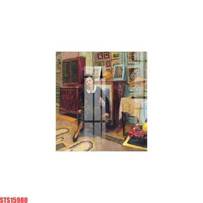 File gốc Tranh sơn dầu phương tây tổng hợp STS15980 (in lụa) hoa văn cổ điển