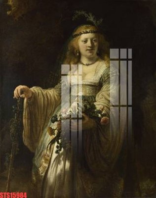 Download file Tranh sơn dầu phương tây tổng hợp STS15984 (gốc) in mica ốp bếp