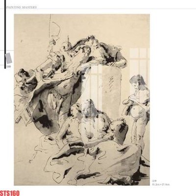 File ảnh Tranh sơn dầu phương tây tổng hợp STS160 (gốc) in Hiflex