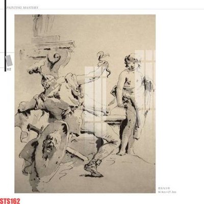 Tải file Tranh sơn dầu phương tây tổng hợp STS162 (gốc) để in ấn ngay