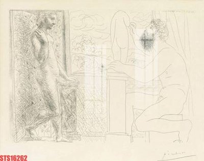 File gốc Tranh sơn dầu phương tây tổng hợp STS16262 (cho in 3D) độc đáo