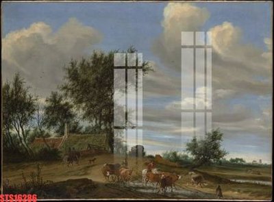 Tải file gốc in lụa Tranh sơn dầu phương tây tổng hợp STS16286 siêu nét