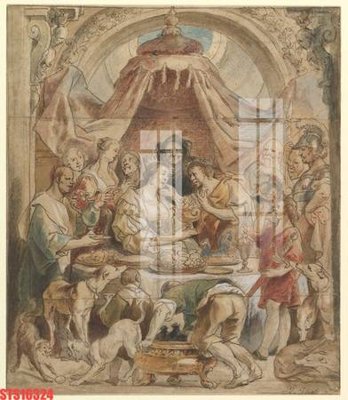 File ảnh Tranh sơn dầu phương tây tổng hợp STS16324 (gốc) trang trí khách sạn